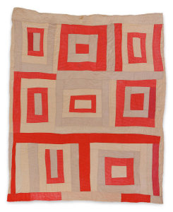 Lola Pettway - Housetop— eight-block variation, c. 1975