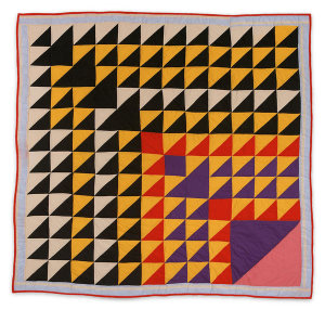 Lucy T. Pettway - Birds in the Air (quiltmaker's name), 1981