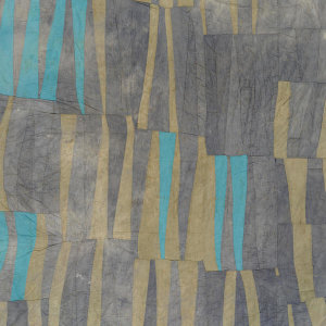 Loretta Pettway - String-pieced quilt (detail), 1960
