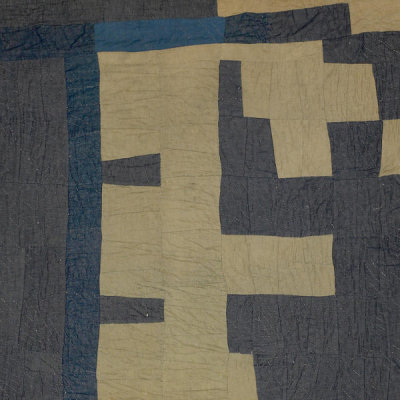 Lucy T. Pettway - Blocks and strips (detail), 1960s
