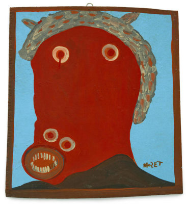 Mose Tolliver - Self Portrait, 1987